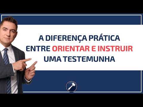 Práticas recomendadas para abordar uma testemunha durante um procedimento legal