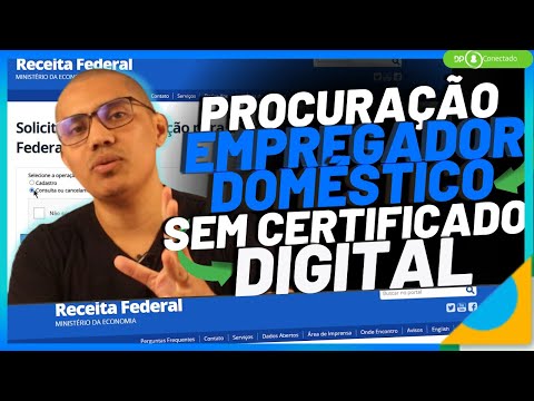 Orientações para acessar o eSocial usando procuração