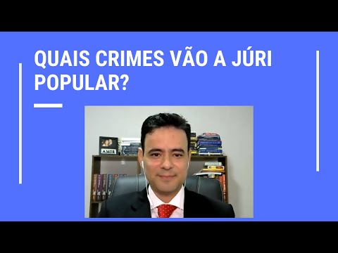 Compreendendo a competência do Tribunal do Júri: Crimes sujeitos a julgamento popular no Brasil