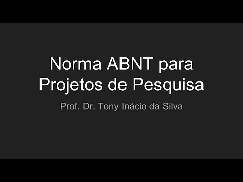 Como elaborar um projeto de pesquisa em conformidade com as normas da ABNT