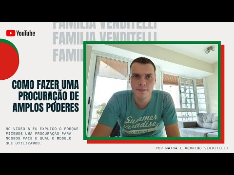 Como fazer uma procuração de plenos poderes de pai para filho?