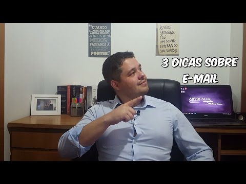 Práticas adequadas para a comunicação por e-mail com um advogado