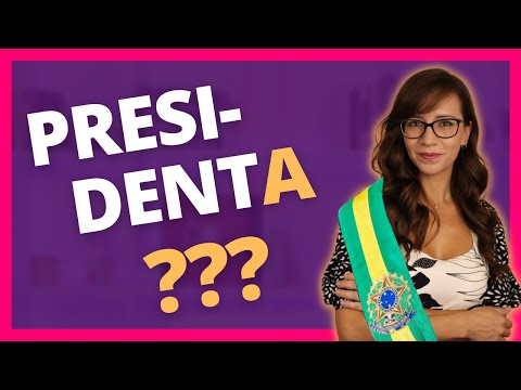 O uso do termo Presidenta em português: Entenda as considerações legais e linguísticas.