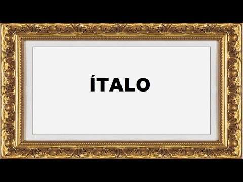 A origem e significado do nome Ítalo: uma exploração detalhada