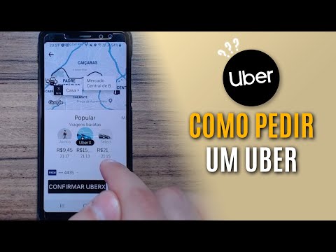 Saiba como solicitar um serviço de transporte Uber sem o uso de um celular