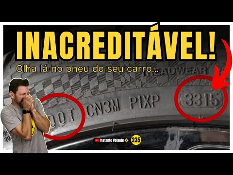 A Validade dos Pneus e a Segurança no Trânsito: Entenda as Implicações de Rodar com Pneus Vencidos.