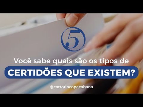 Conheça os Diferentes Tipos de Certidão e suas Finalidades