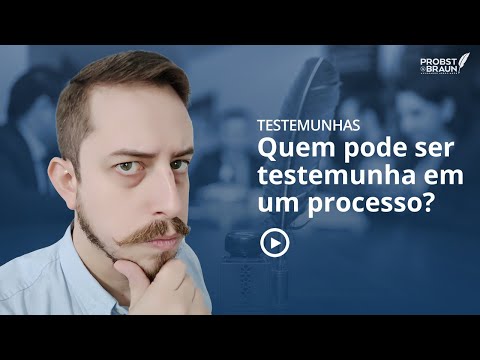 O papel das testemunhas em um processo legal e suas responsabilidades