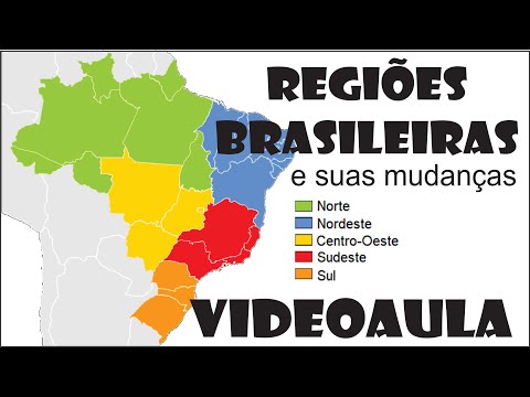 Região geográfica e divisões administrativas do Espírito Santo