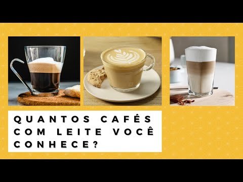 Descubra o nome correto para a combinação perfeita de café com leite