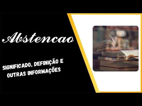 O Significado de Abstenção: Entenda o Conceito e suas Implicações