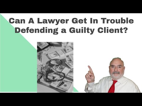 The Ethical Dilemma of Defending Guilty Clients: A Lawyer's Perspective.