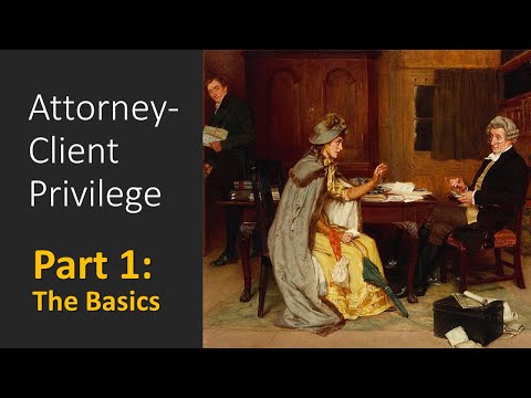 Title: Attorney-Client Privilege: Understanding the Boundaries of Confidentiality in Legal Practice.