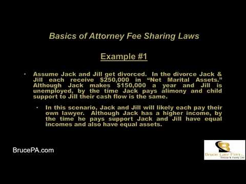 Title: Understanding Spousal Legal Representation Fees in Divorce Proceedings in Florida.
