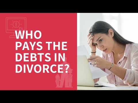 Divorce and Debts: Understanding Spousal Financial Responsibility