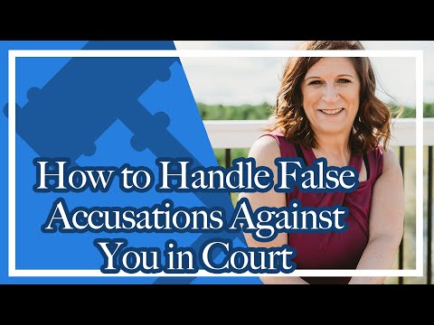 Title: Defending Yourself Against False Accusations: A Guide to Protecting Your Rights.