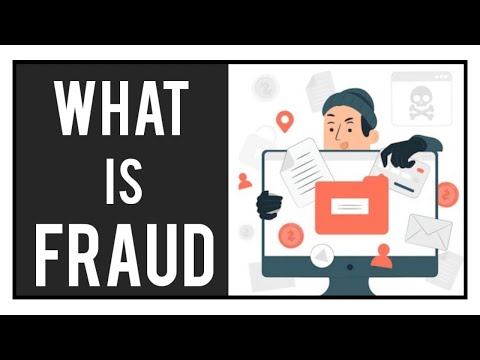 Is fraud a type of crime?
