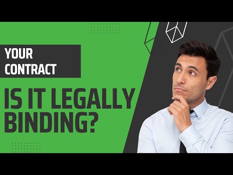 Understanding the Three Essential Elements of a Legally Binding Contract