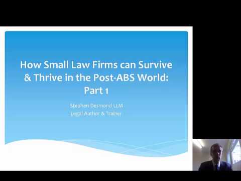 An Overview of the Number of Small Law Firms in the United Kingdom