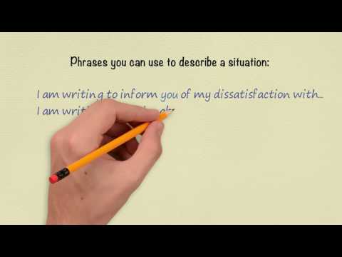 Writing a Formal Complaint Letter Regarding Legal Services