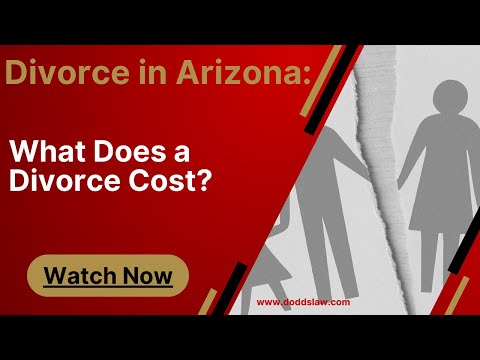 Understanding the Costs Involved in a Legal Separation in Arizona