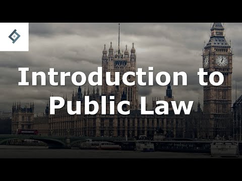 An Overview of the Traditional Scope of Public Law in the United States