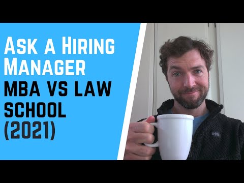 The Relationship Between an MBA Degree and Law School Admissions