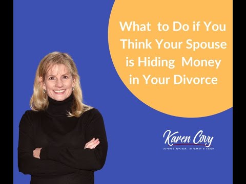 Is hiding money from your spouse a crime?