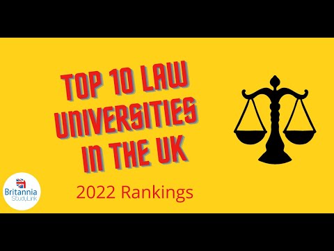 Title: A Guide to Locating Law Universities in the UK