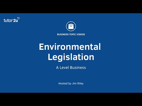 What is the main environmental legislation in the UK?