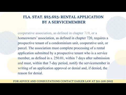 Understanding Florida Statute 83.67(6): A Detailed Explanation of Its Significance