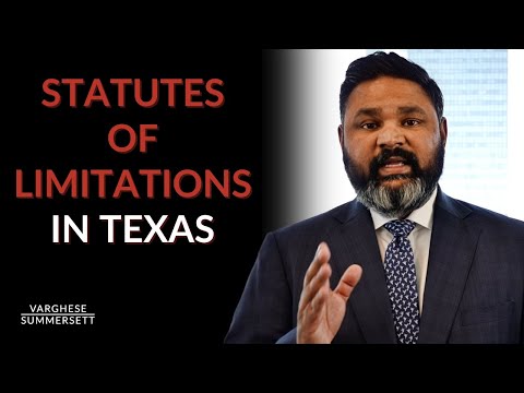 The Statute of Limitations for Civil Lawsuits in Texas: A Comprehensive Overview
