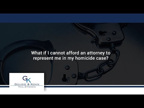 Indigent Defendants: Individuals Unable to Afford Legal Representation