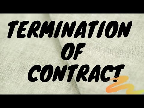 Understanding Contract Termination: Exploring the Four Major Ways Contracts Can End