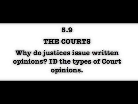 Understanding the Three Types of Opinions Issued by Courts in the United States
