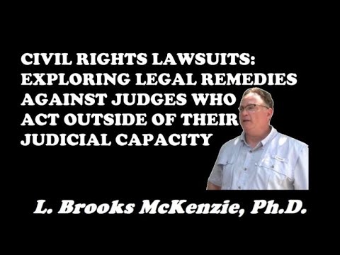 Can You File a Lawsuit Against a Supreme Court Judge?