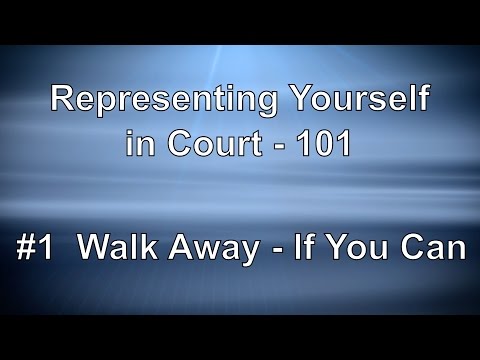 Exploring the Process of Attending Magistrates Court without Legal Representation