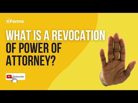 Revoking a Power of Attorney: A Comprehensive Guide for Attorneys