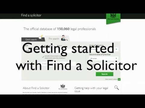 Understanding the Process: How to Find a Solicitor through the Law Society
