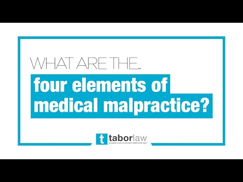 The Key Components of a Malpractice Lawsuit