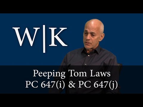 Understanding the Peeping Tom Law: Privacy and Surveillance Laws in the United States