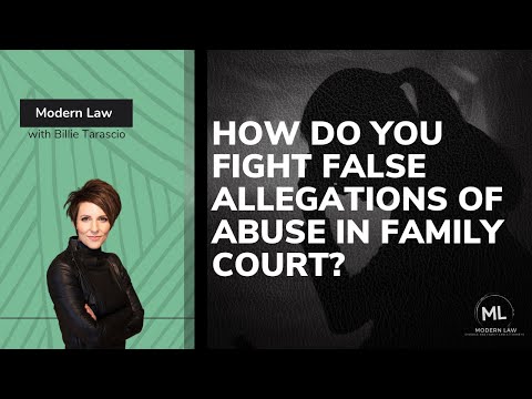 Navigating False Allegations in Family Court: Your Legal Options and Rights