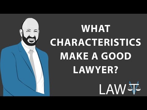The title could be: Characteristics of an Exceptional Legal Professional