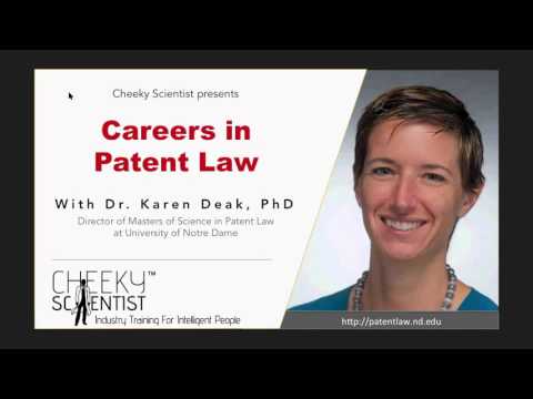 Choosing the Ideal Science Degree for a Career in Patent Law