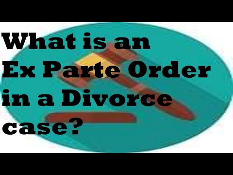 Understanding Ex Parte Orders in the US Legal System