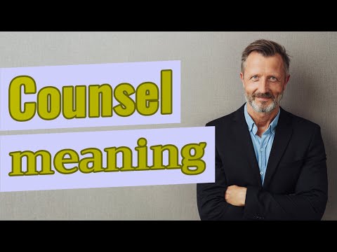 Understanding the Correct Spelling of Legal Counsel