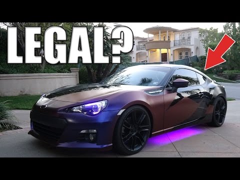 Understanding the Legality of Underglow Colors in Arizona