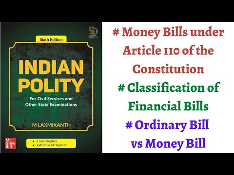 The Legislative Process: How a Money Bill is Passed in India
