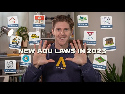Understanding the New Laws for ADUs in California 2023