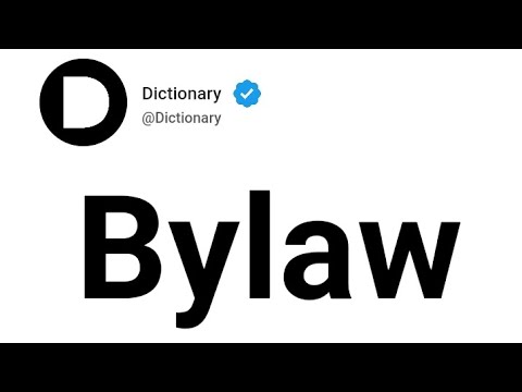 Understanding the Meaning of a Bylaw: Insights from the Oxford Dictionary